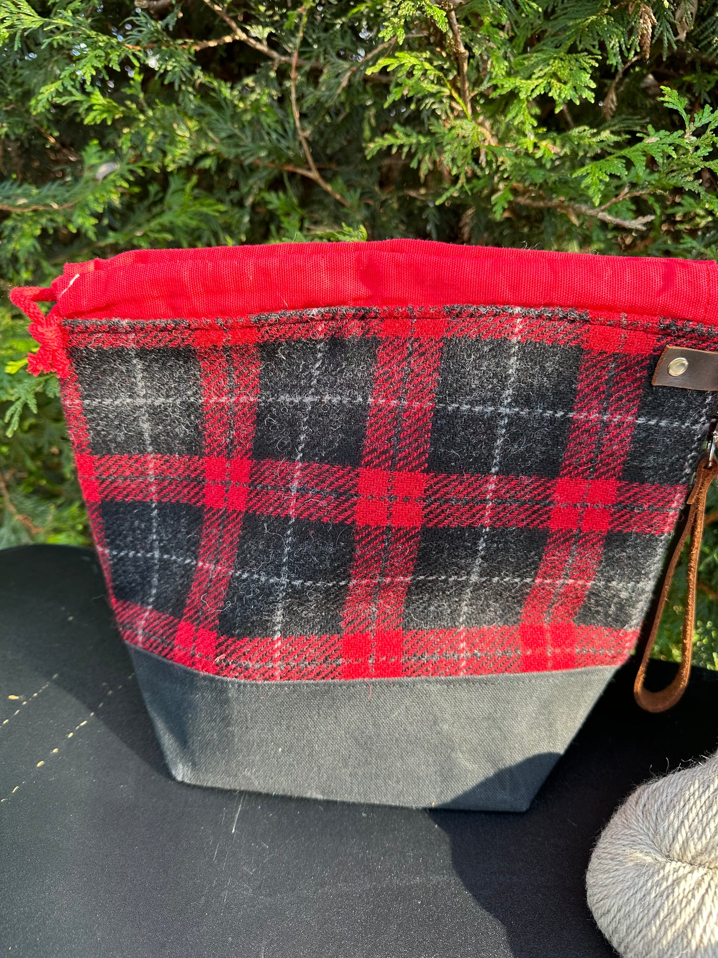 Harris Tweed Medium Drawstring