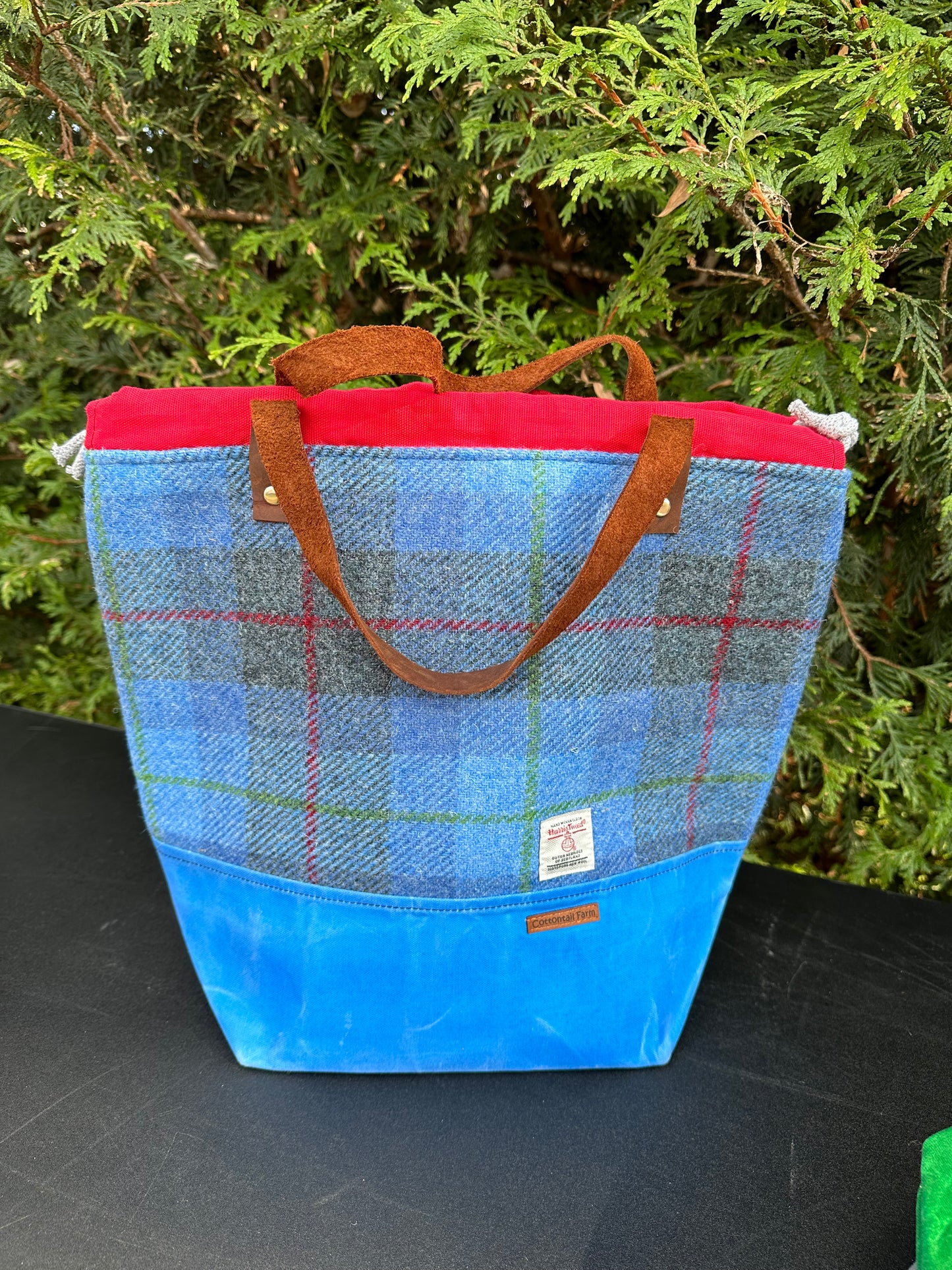 Harris Tweed Large Drawstring