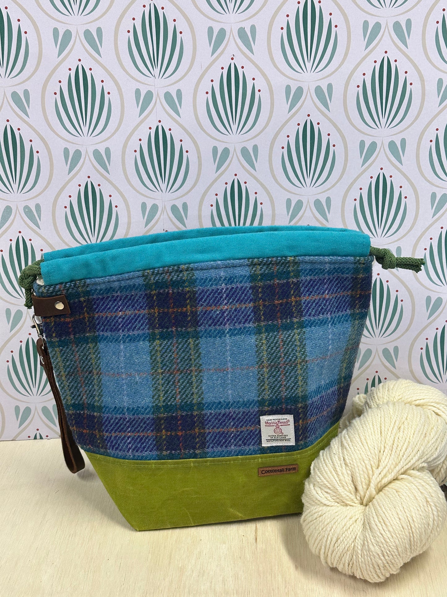 Harris Tweed Medium Drawstring