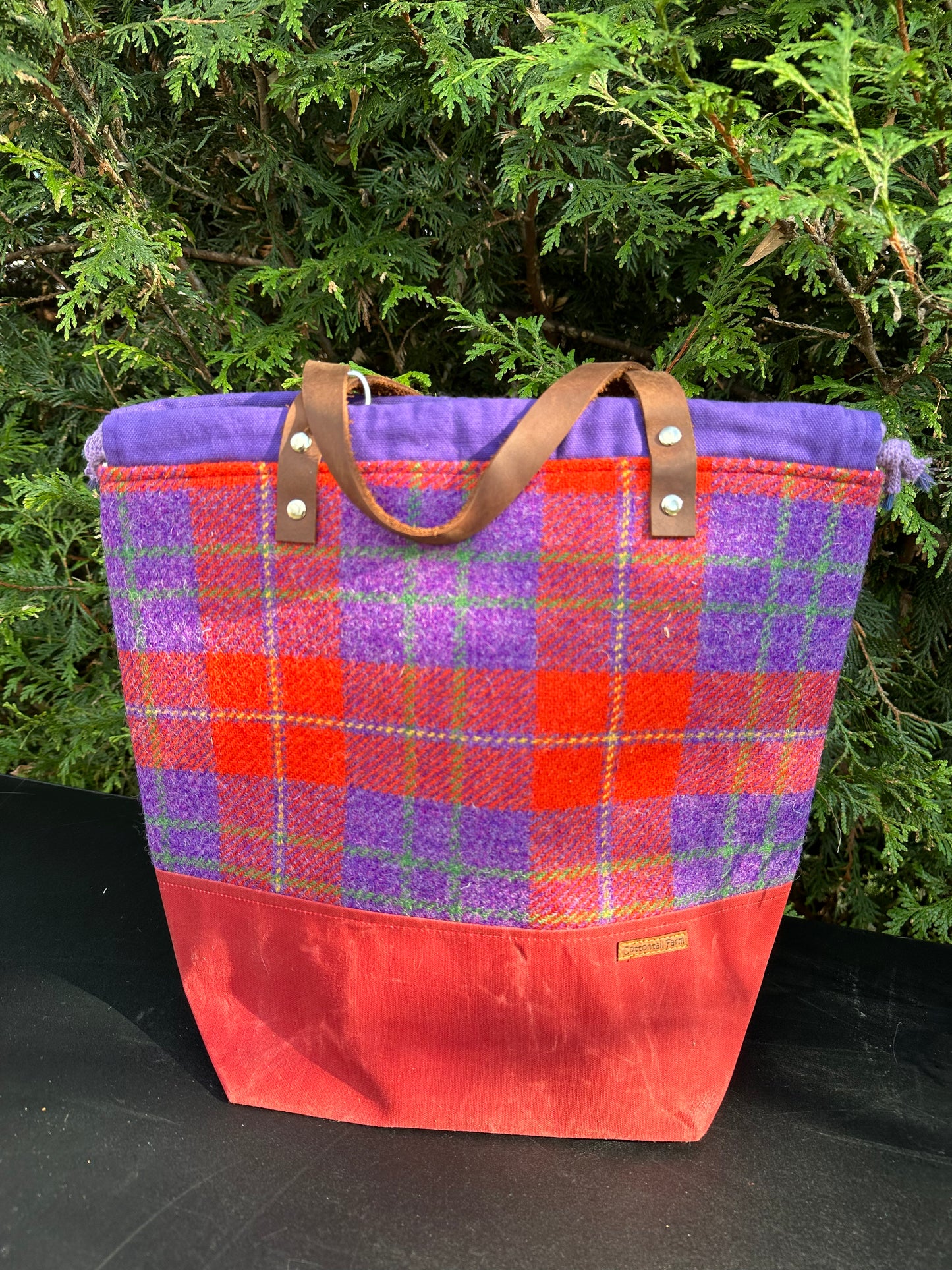 Harris Tweed Large Drawstring