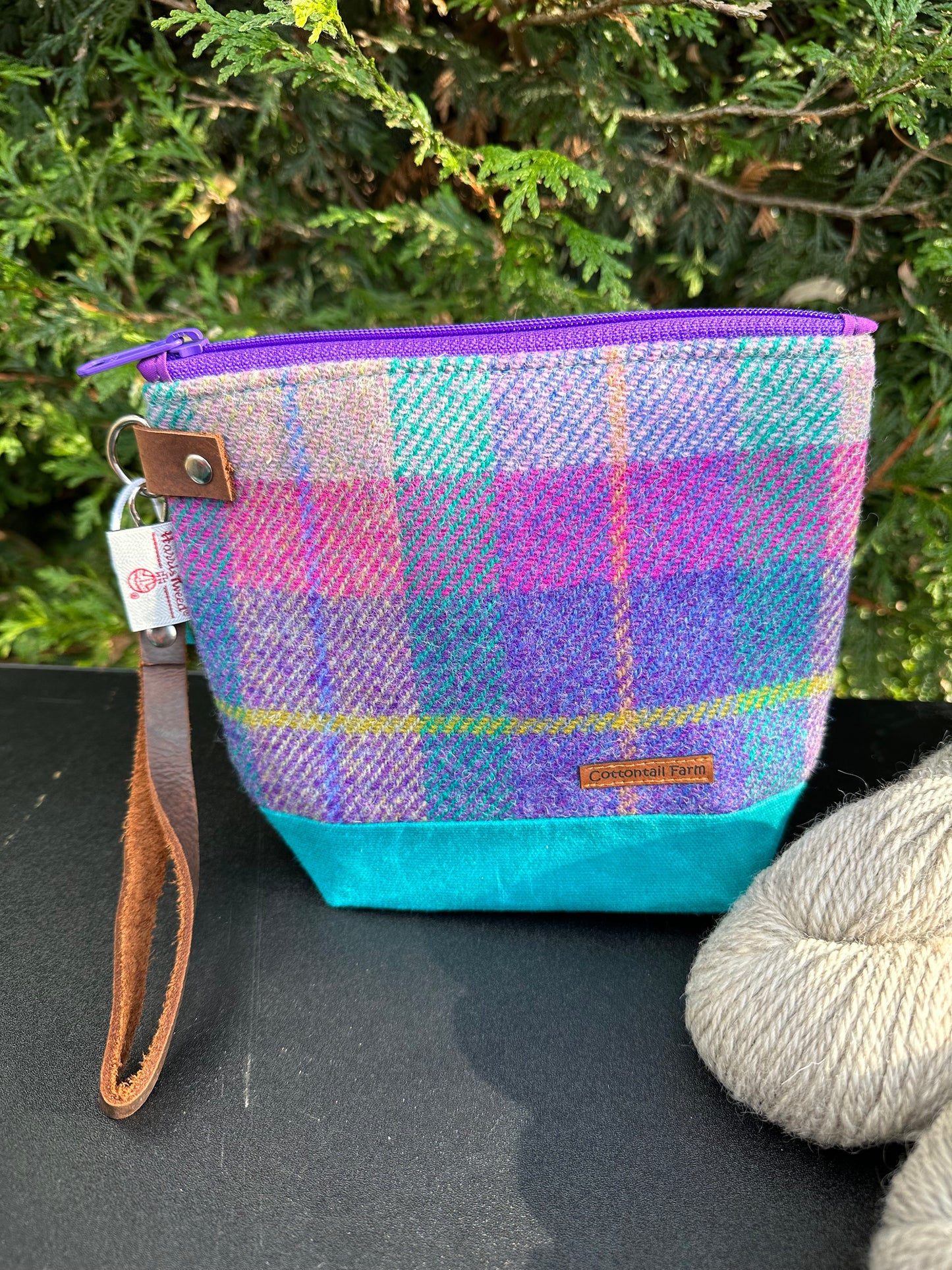 Harris Tweed Wristlet, Socks & Hats