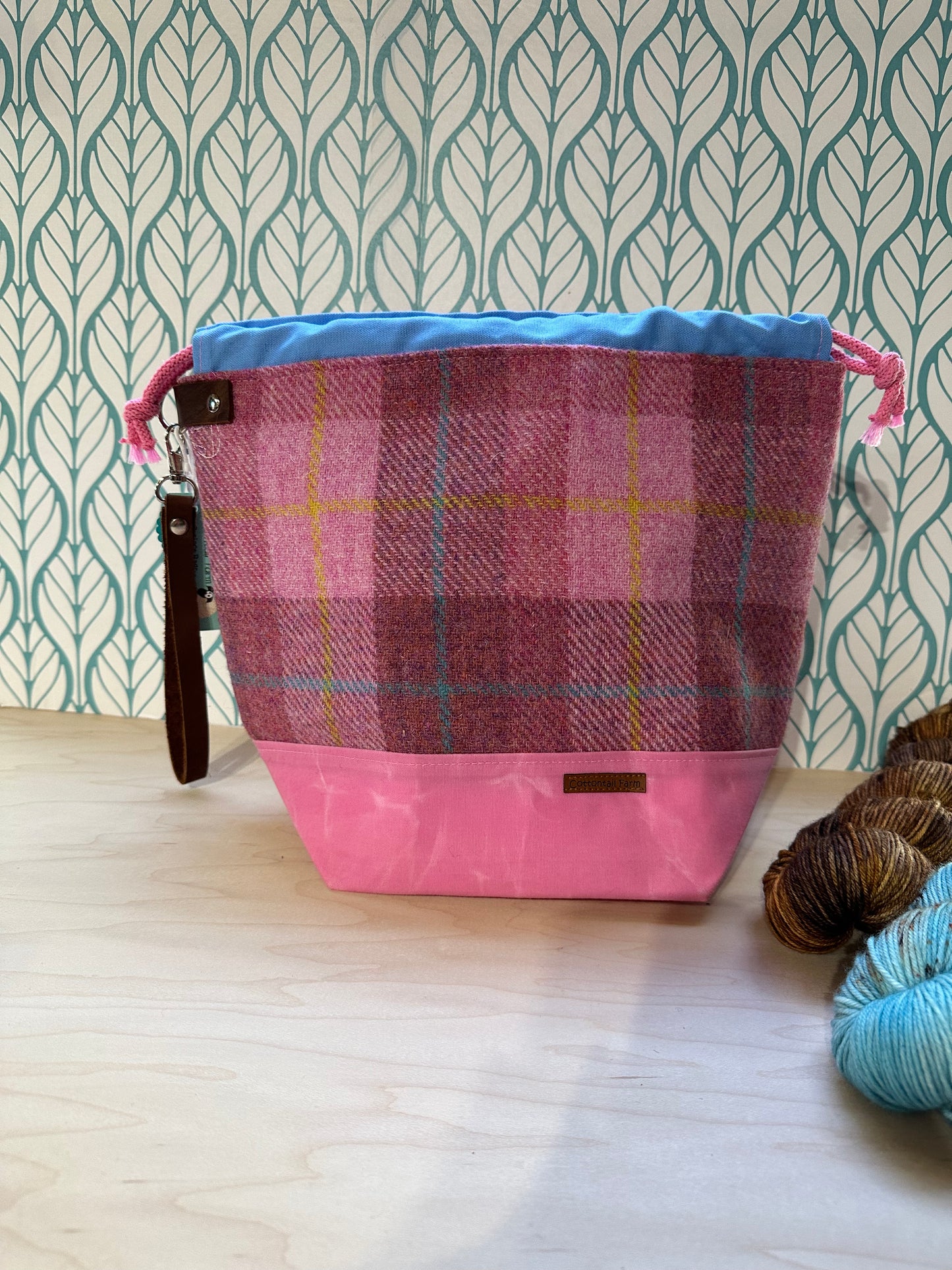 Harris Tweed Medium Drawstring