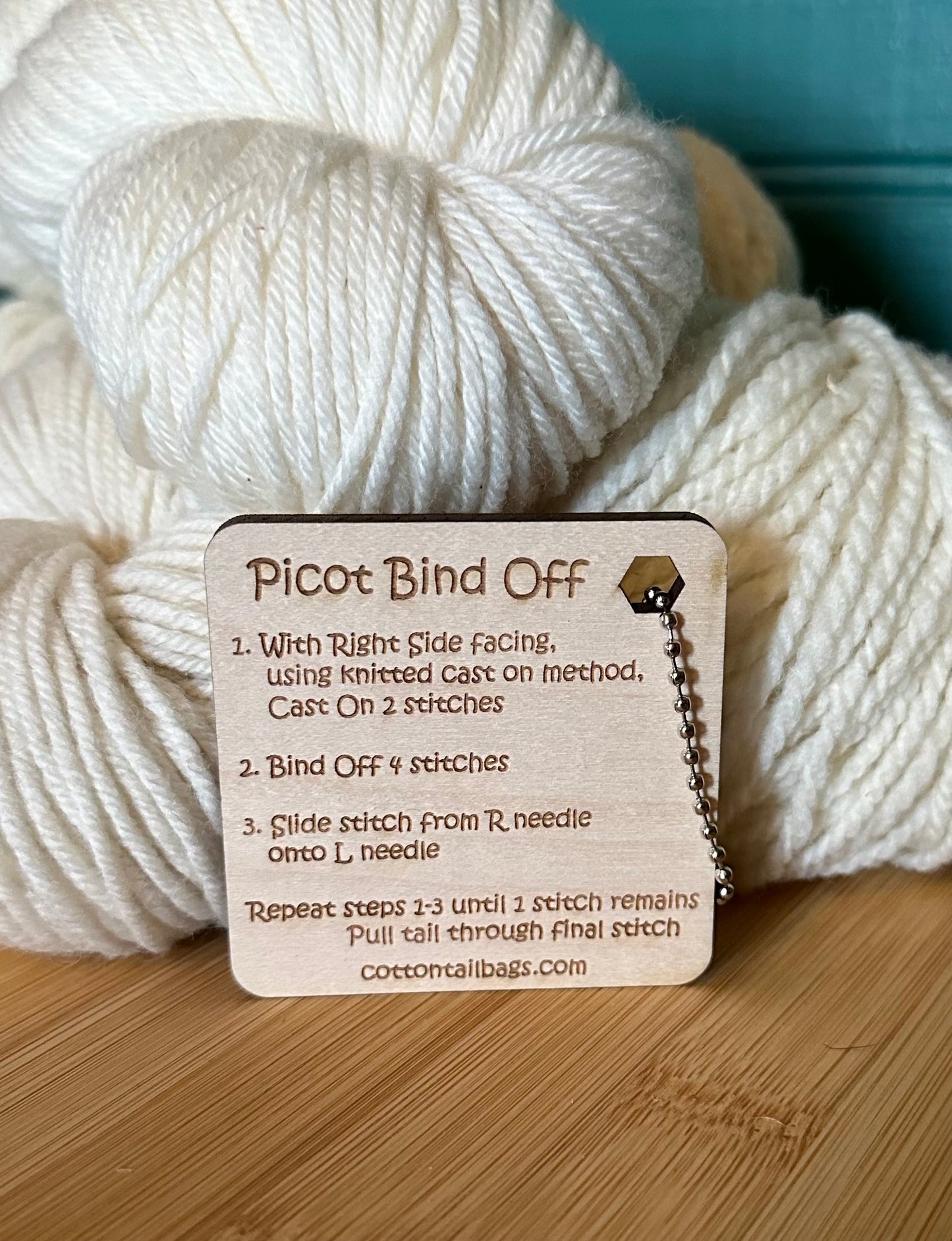 Picot Bind Off