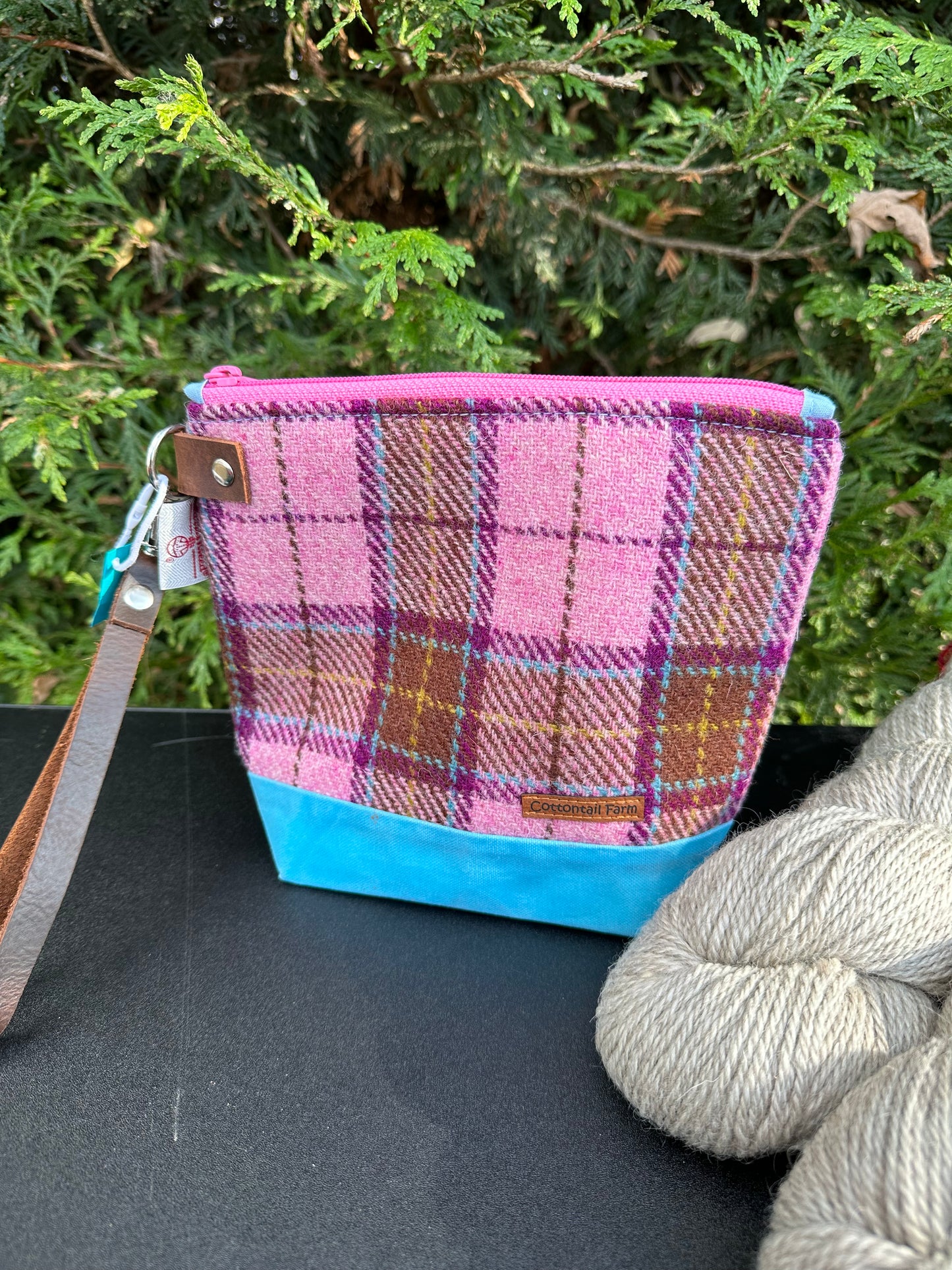 Harris Tweed Wristlet, Socks & Hats