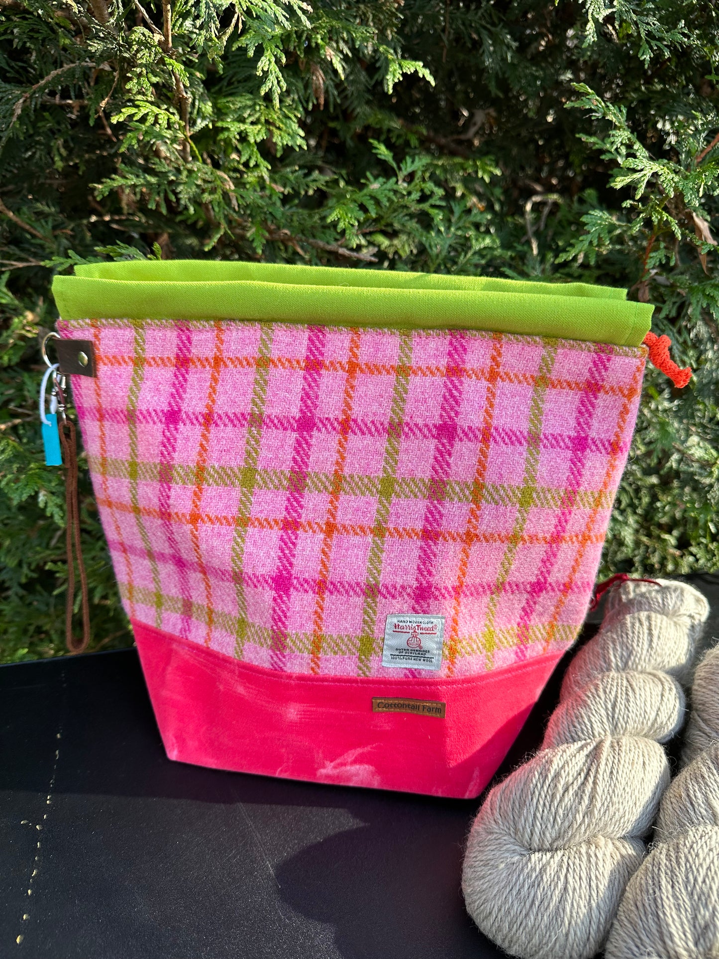 Harris Tweed Medium Drawstring