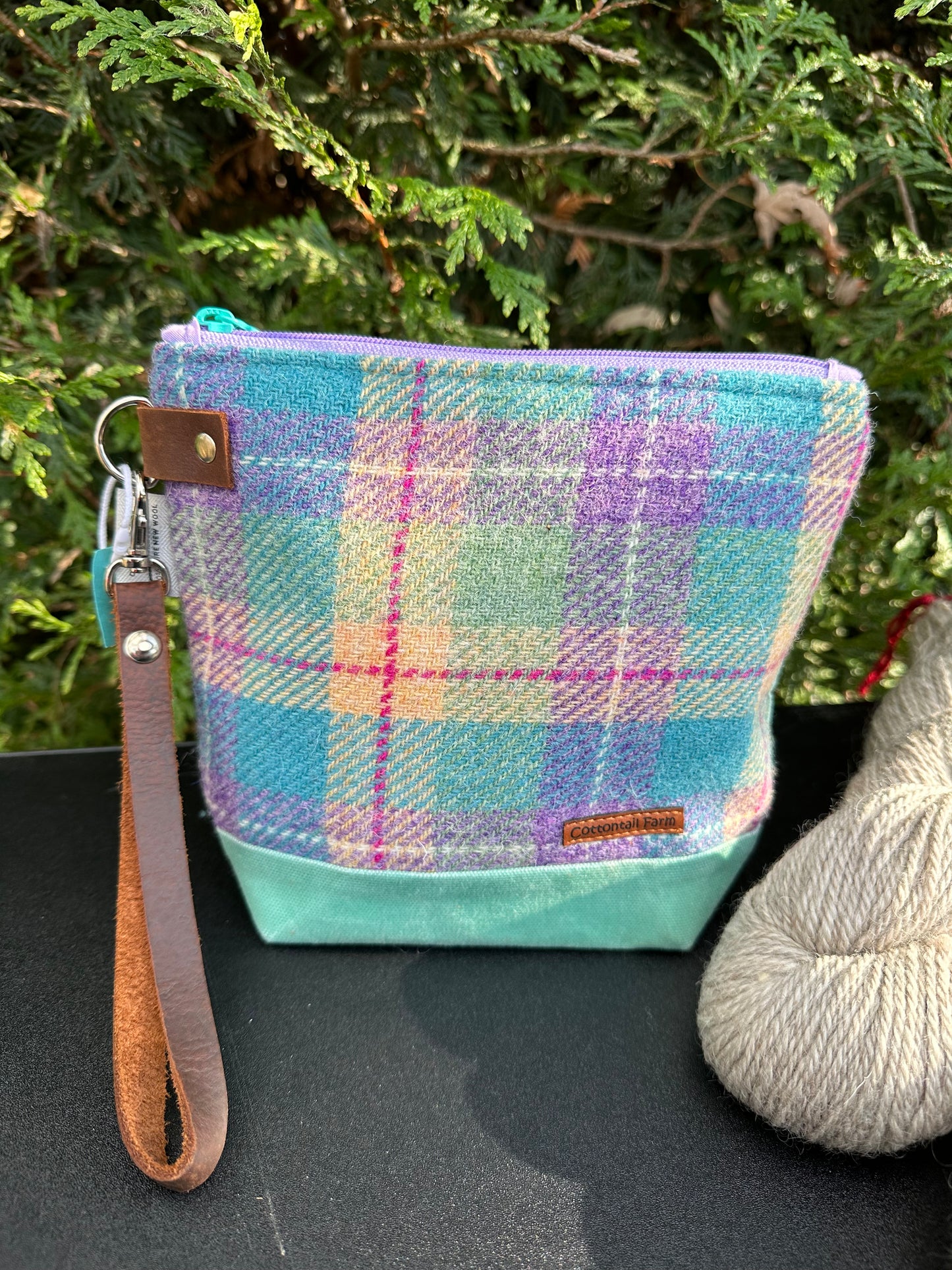 Harris Tweed Wristlet, Socks & Hats