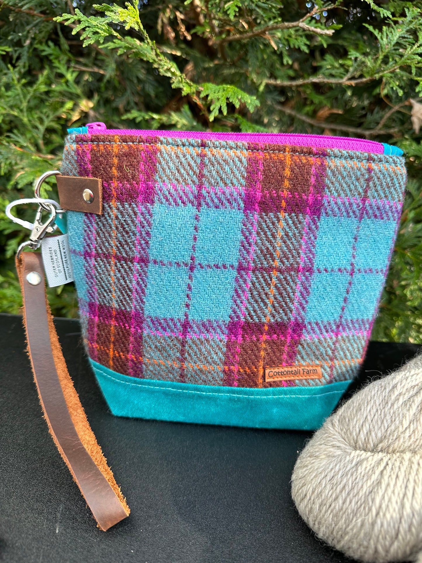 Harris Tweed Wristlet, Socks & Hats