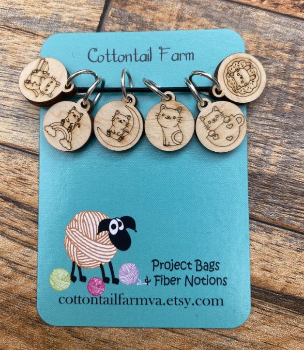 Cat Stitch Markers
