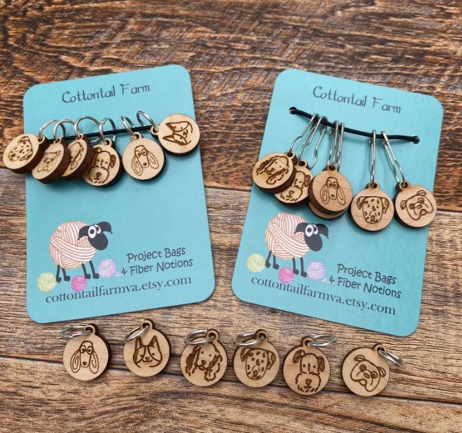 Dog Stitch Markers