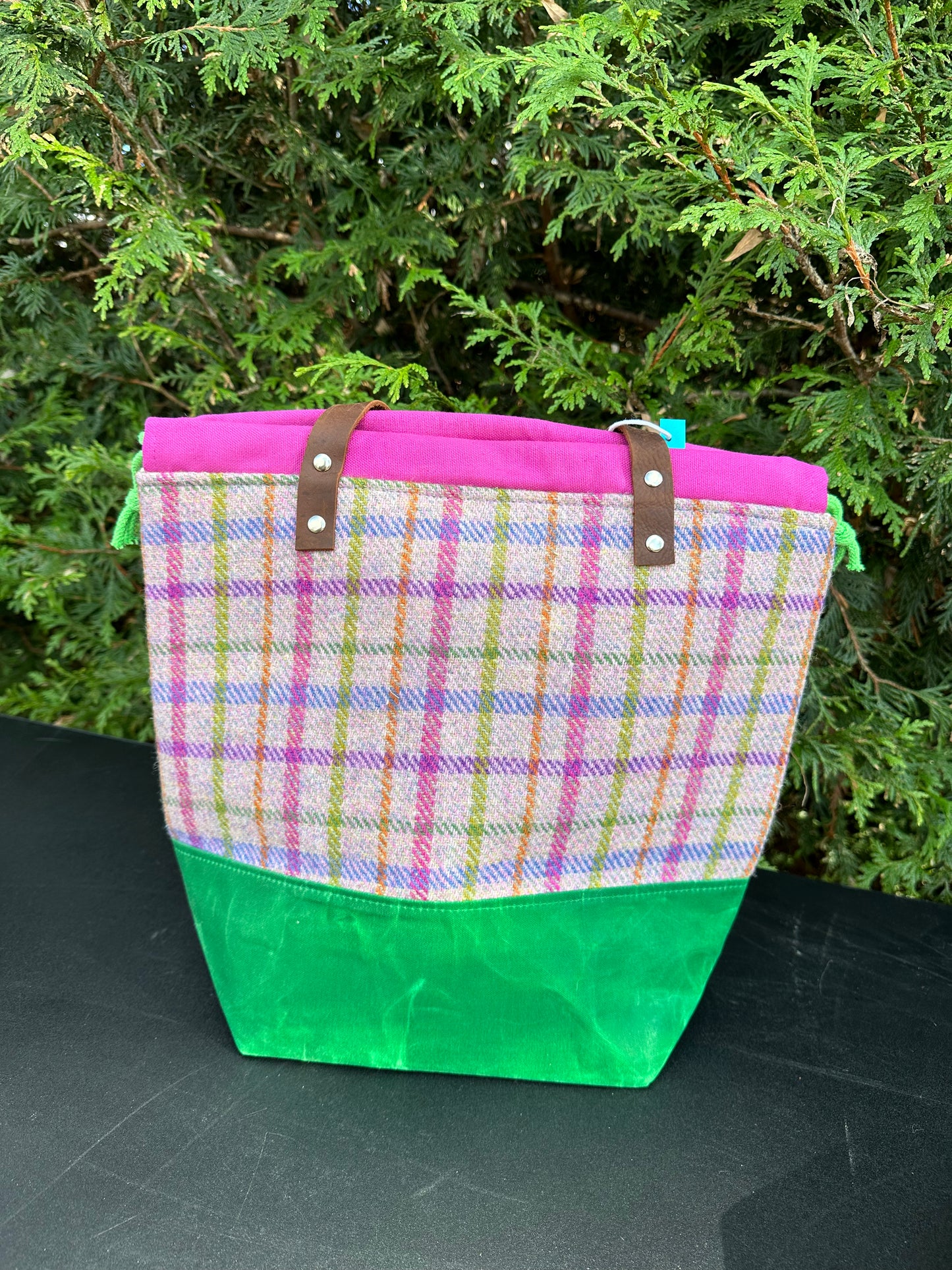 Harris Tweed Large Drawstring