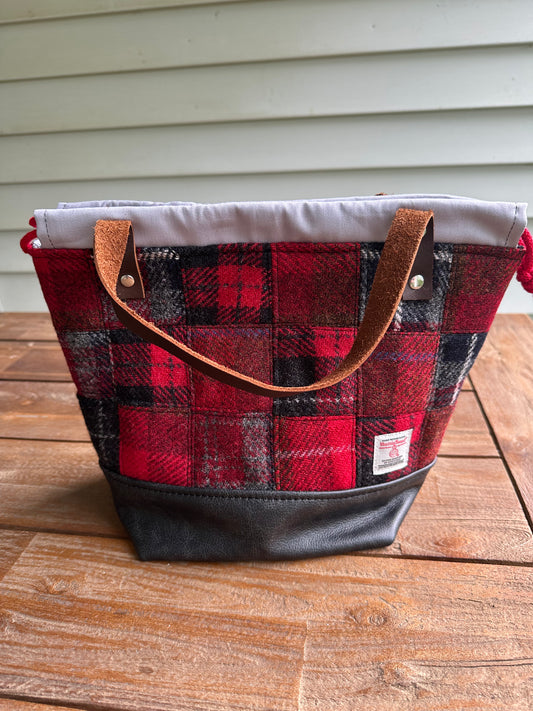 Patchwork Harris Tweed