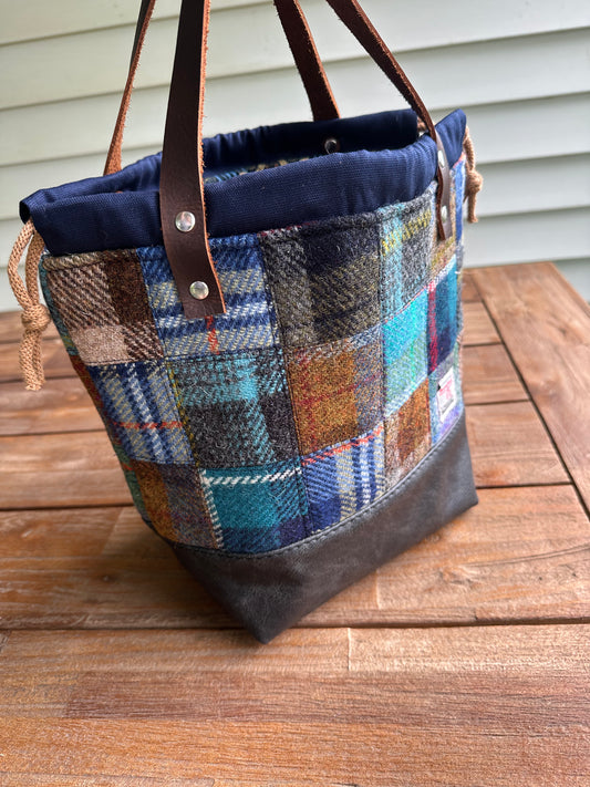 Patchwork Harris Tweed