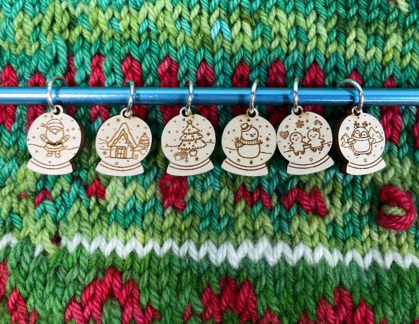 Holiday Stitch Markers