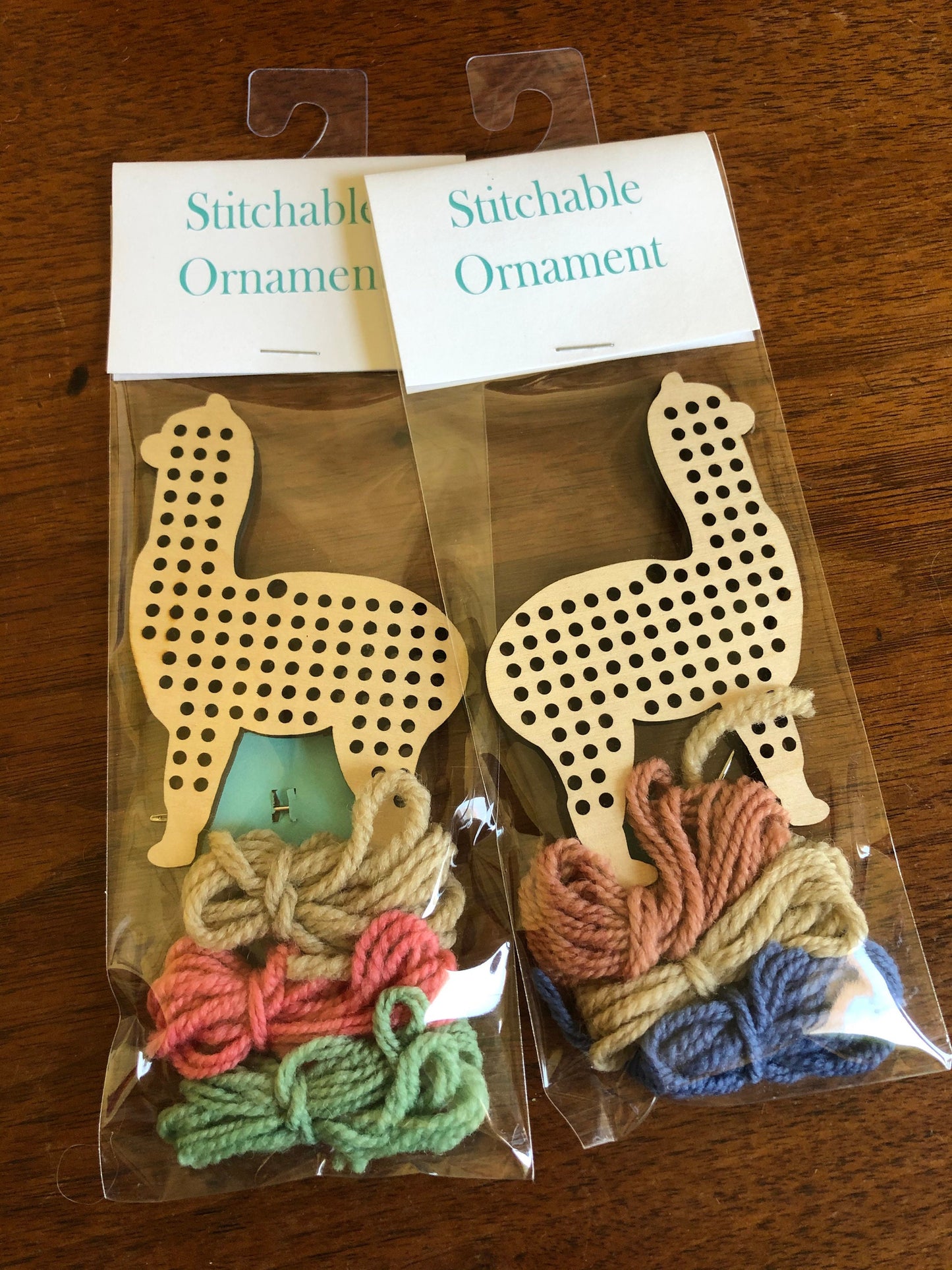 Alpaca Stitchable Ornament