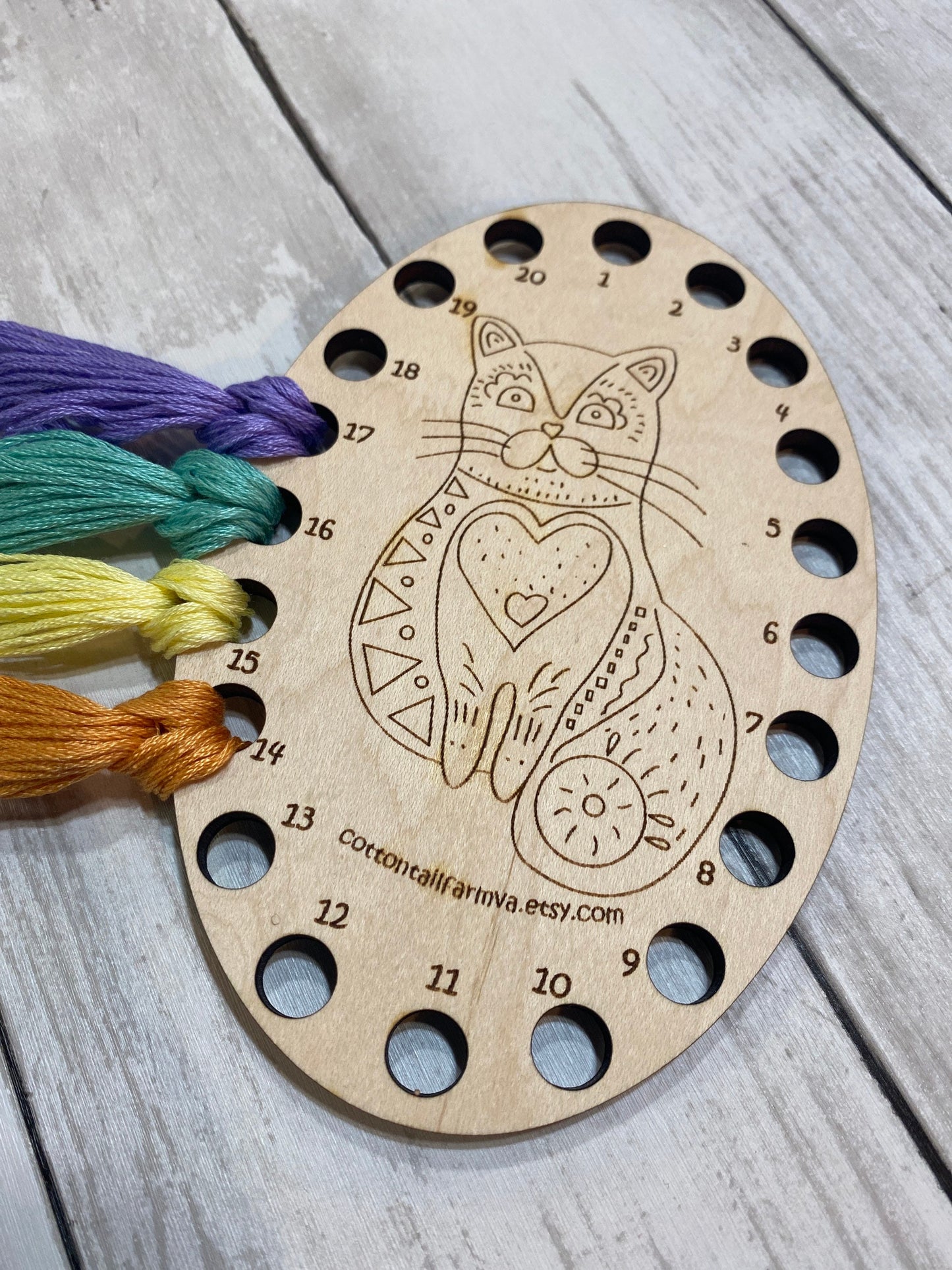 Embroidery Floss Organizer