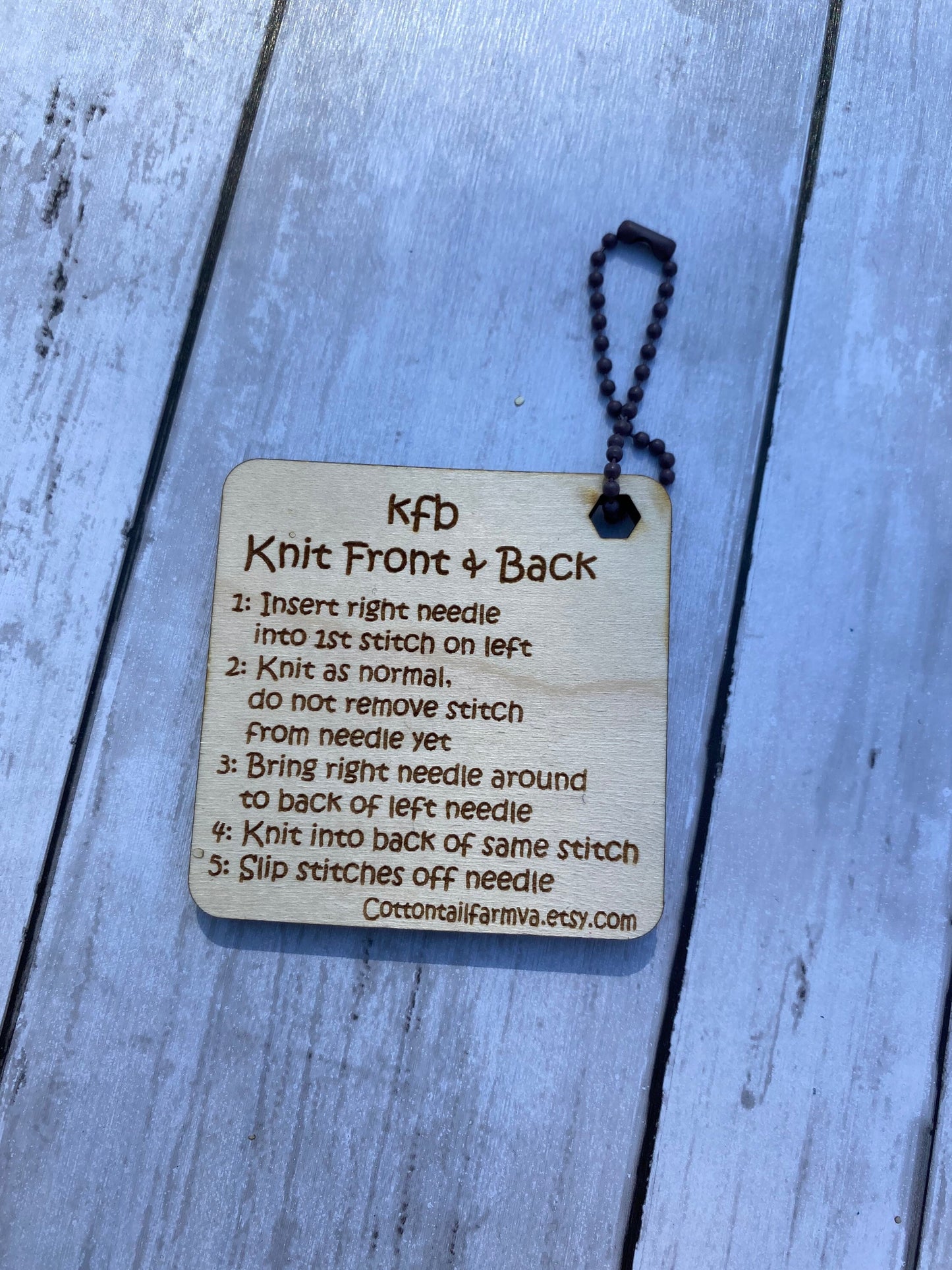 Knit Front and Back Helper Tool