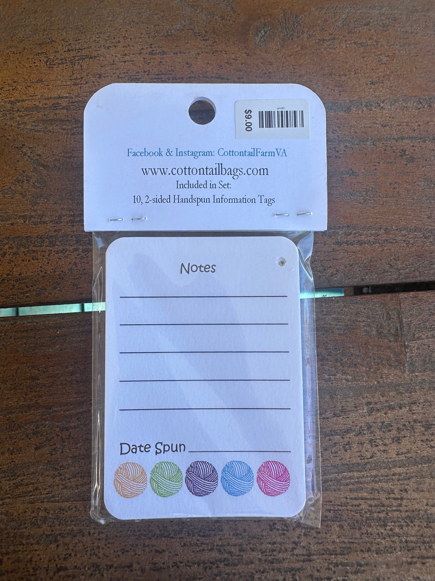 Handspun Tags