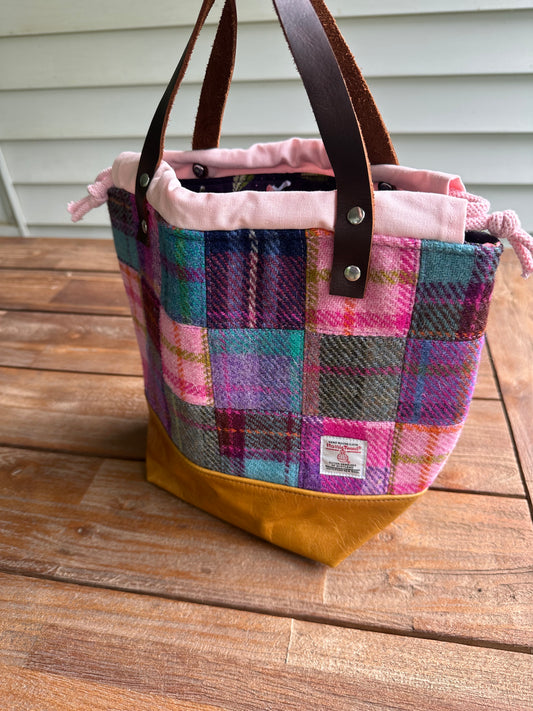 Patchwork Harris Tweed