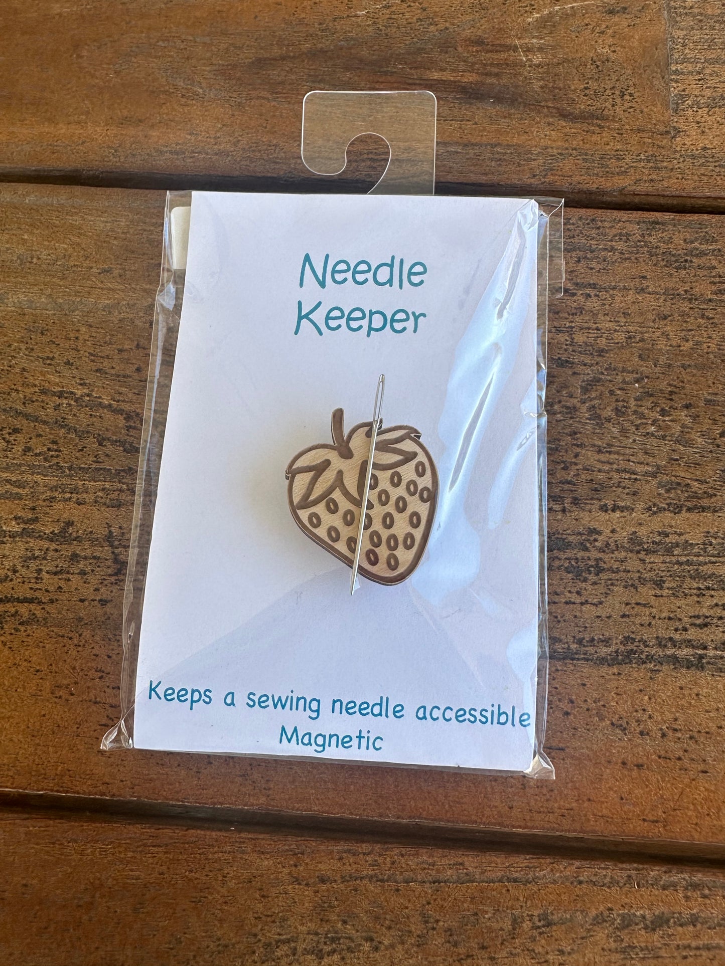 Strawberry Magnetic Needle Keeper