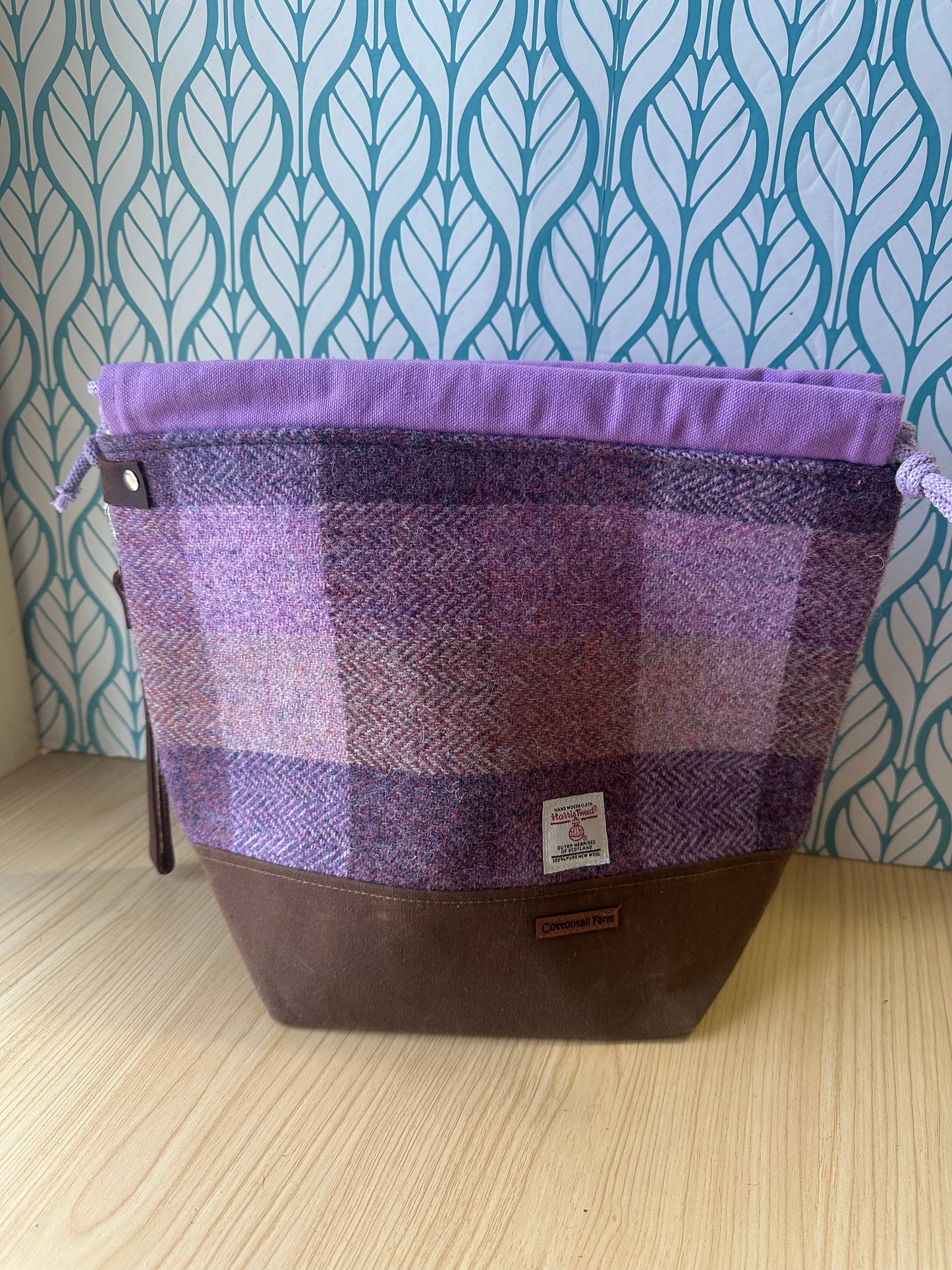 Harris Tweed Medium Drawstring