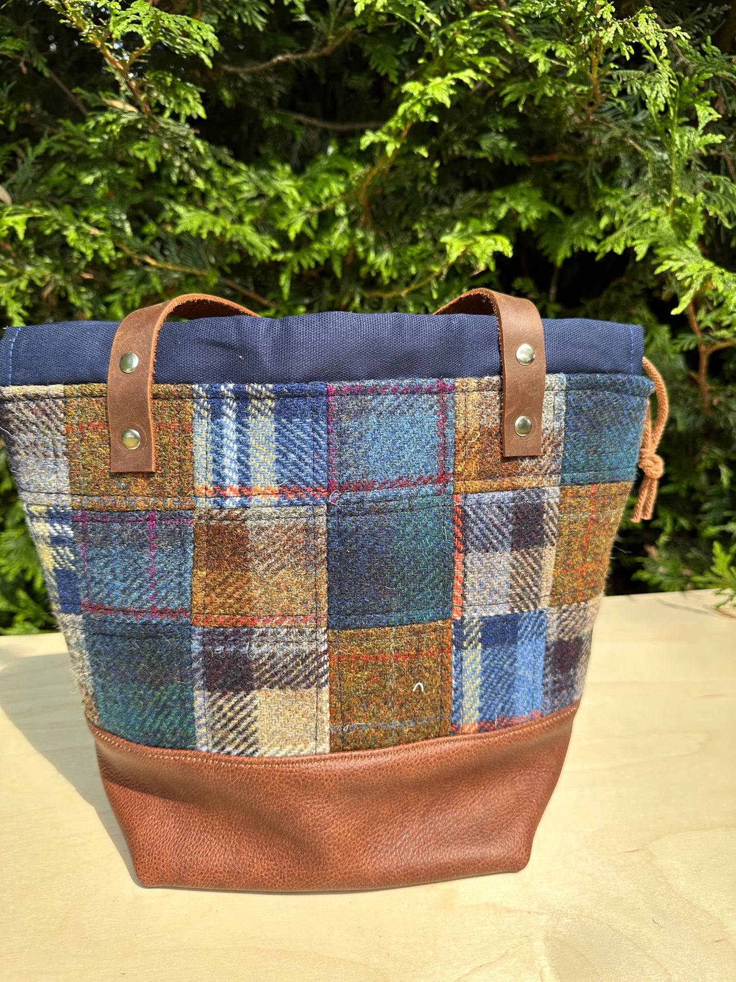 Patchwork Harris Tweed