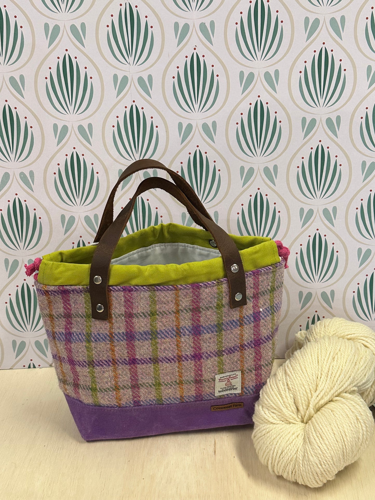 Harris Tweed Small Tote