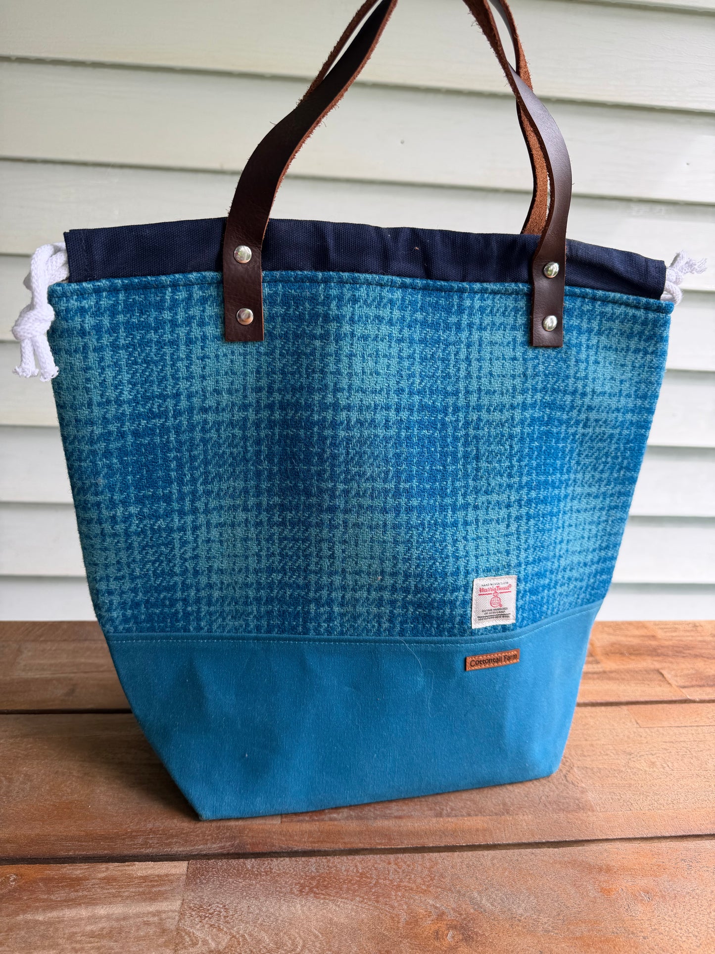Harris Tweed Large Drawstring