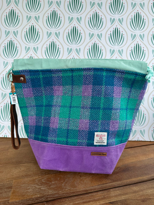 Harris Tweed Medium Drawstring