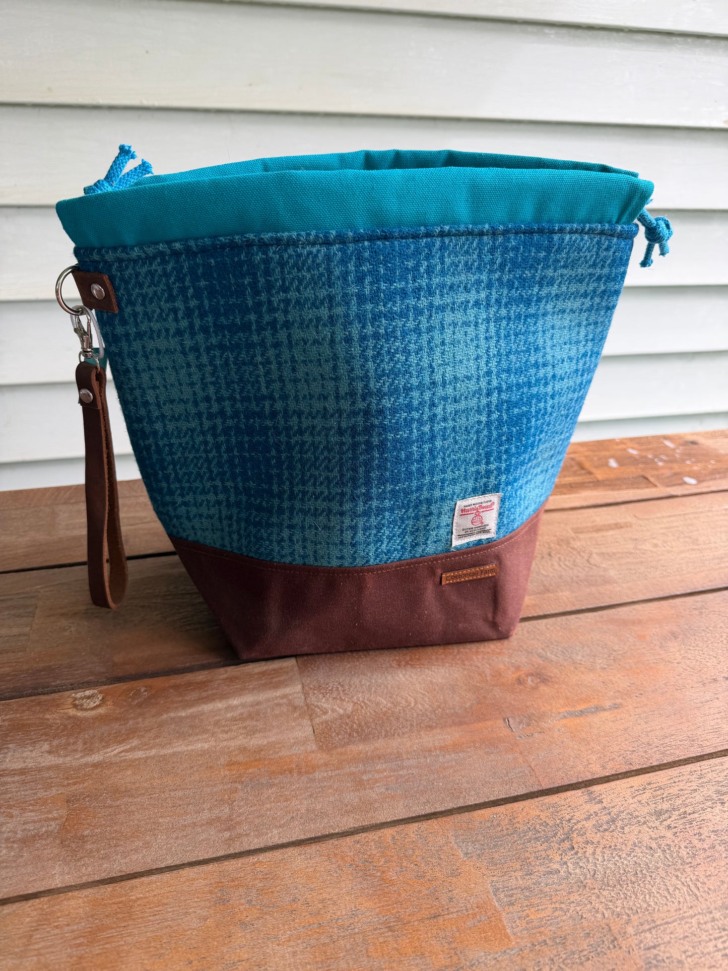 Harris Tweed Medium Drawstring