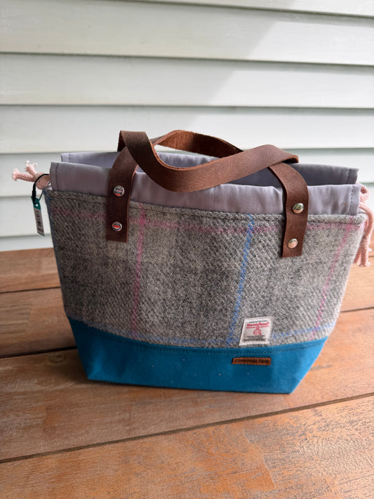 Harris Tweed Double Handle Tote