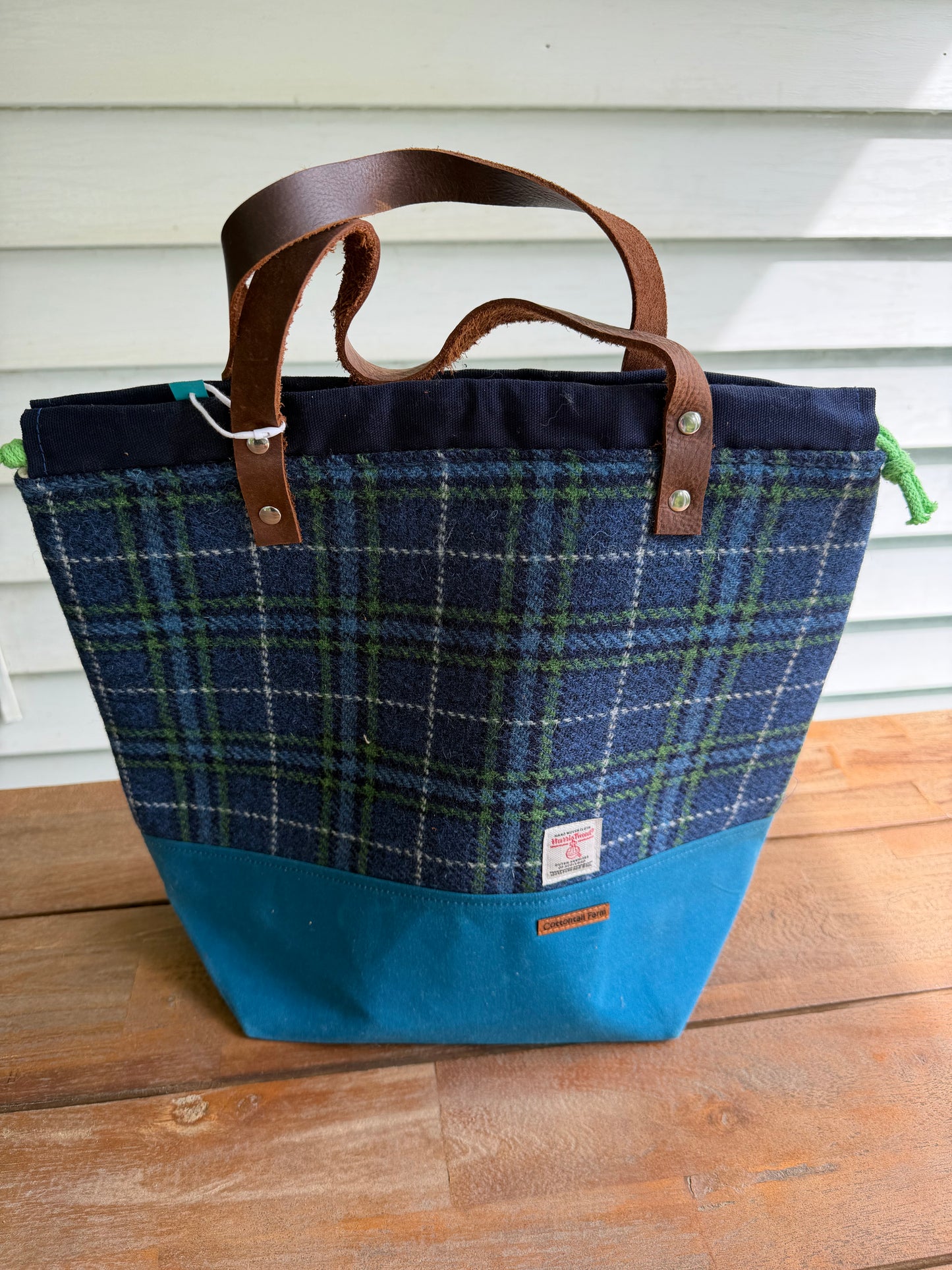 Harris Tweed Large Drawstring