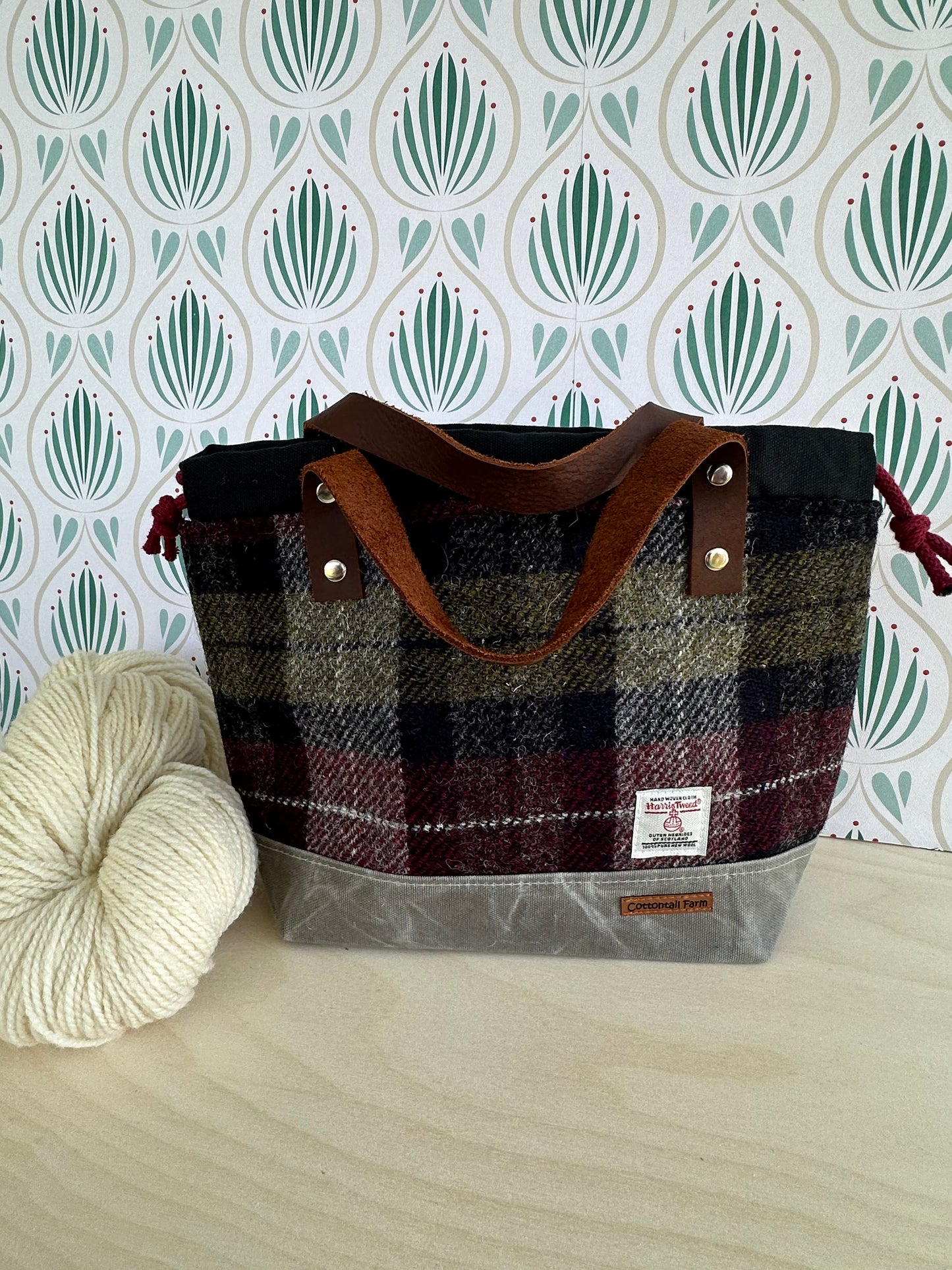 Harris Tweed Small Tote