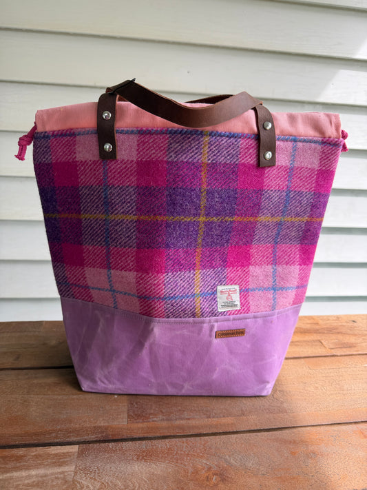 Harris Tweed Large Drawstring