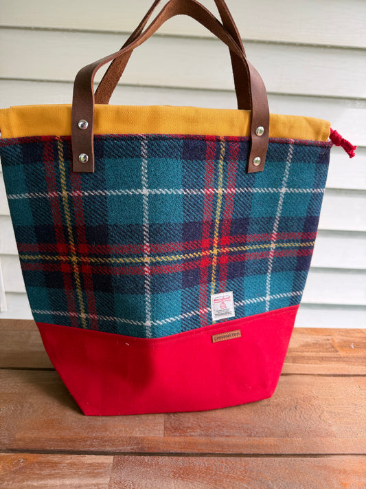 Harris Tweed Large Drawstring