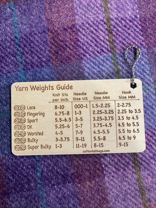 Yarn Weight Guide