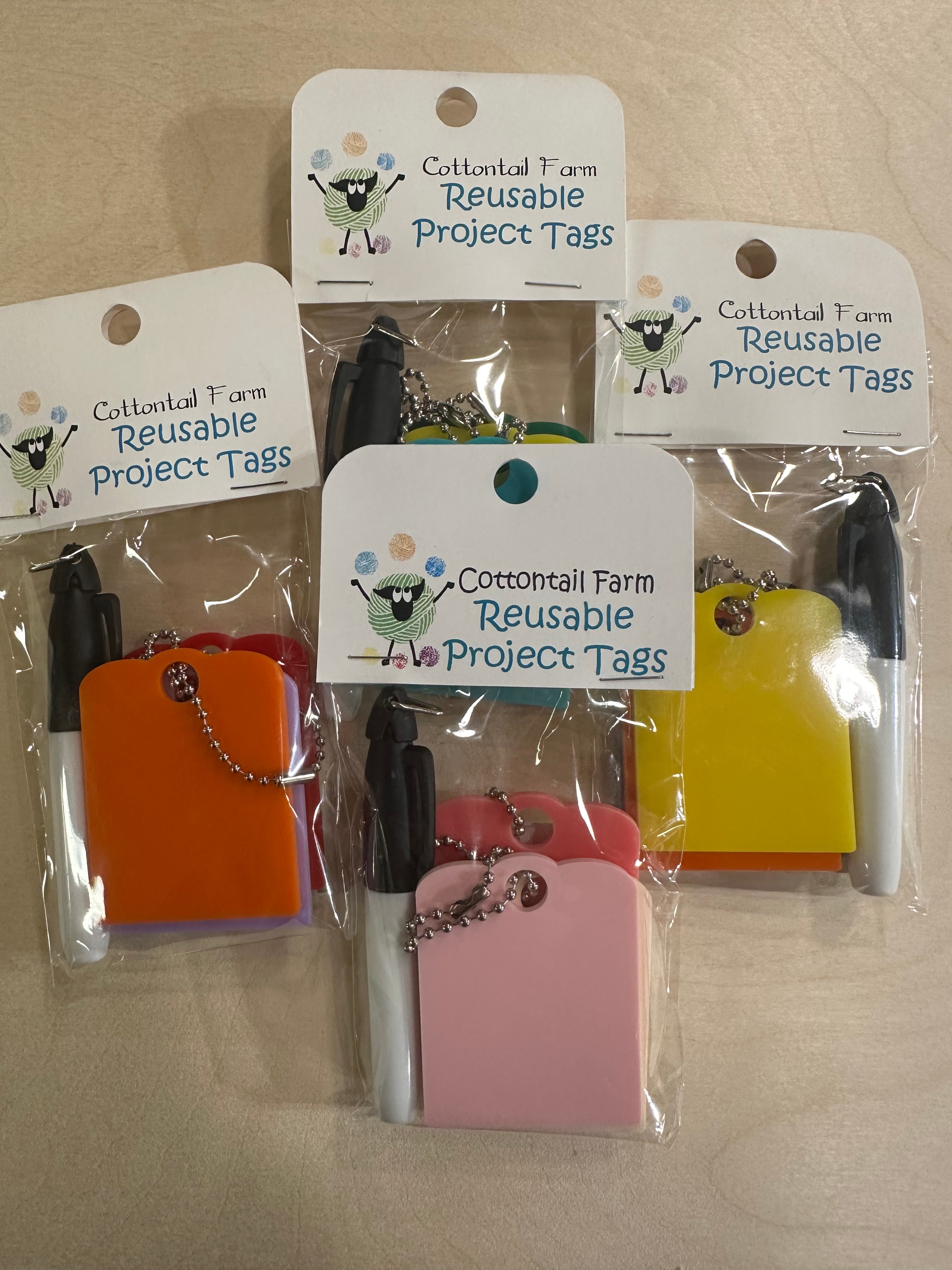 Project Tag Reusable project tags – Cottontail Bags