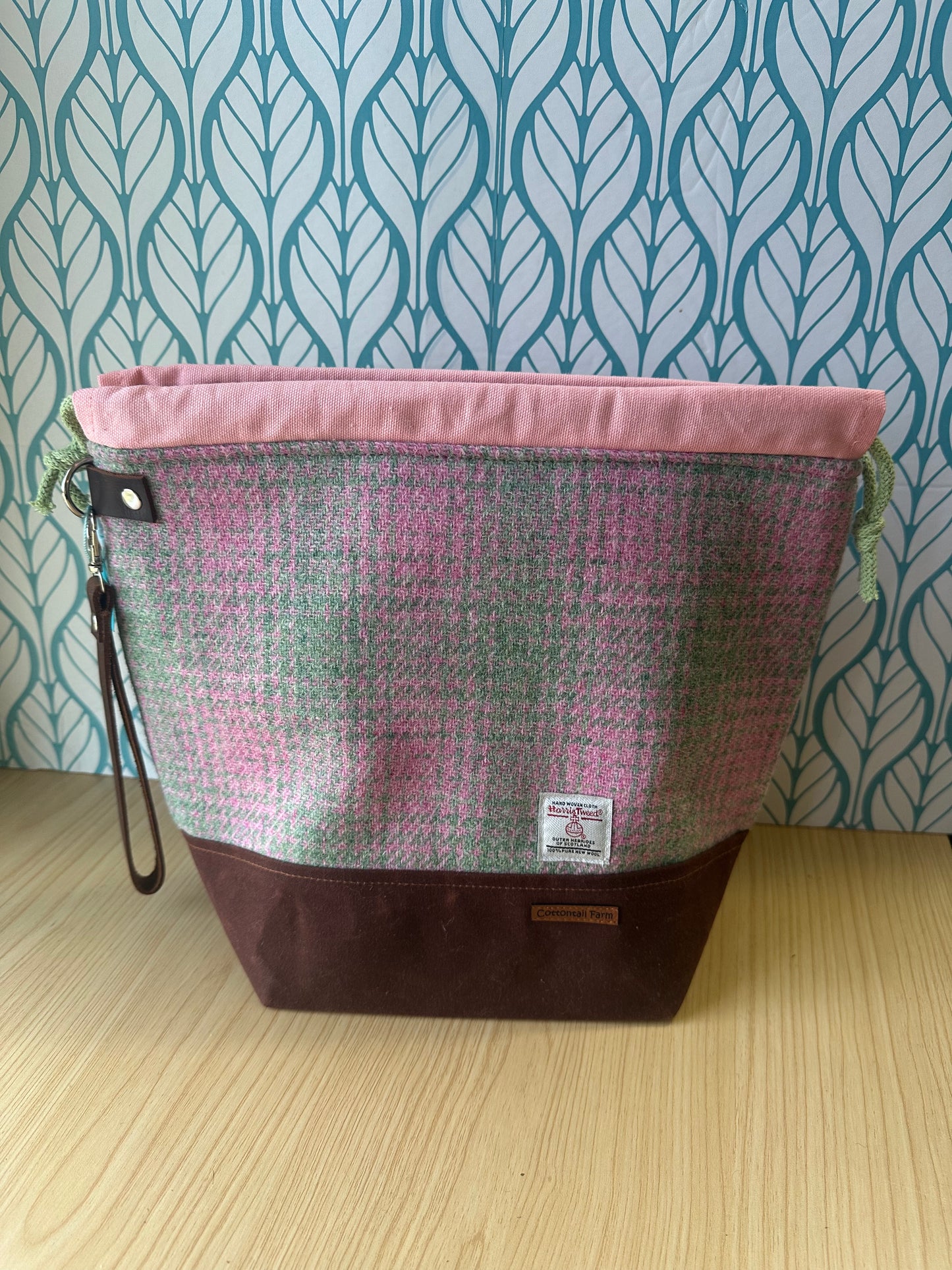 Harris Tweed Medium Drawstring