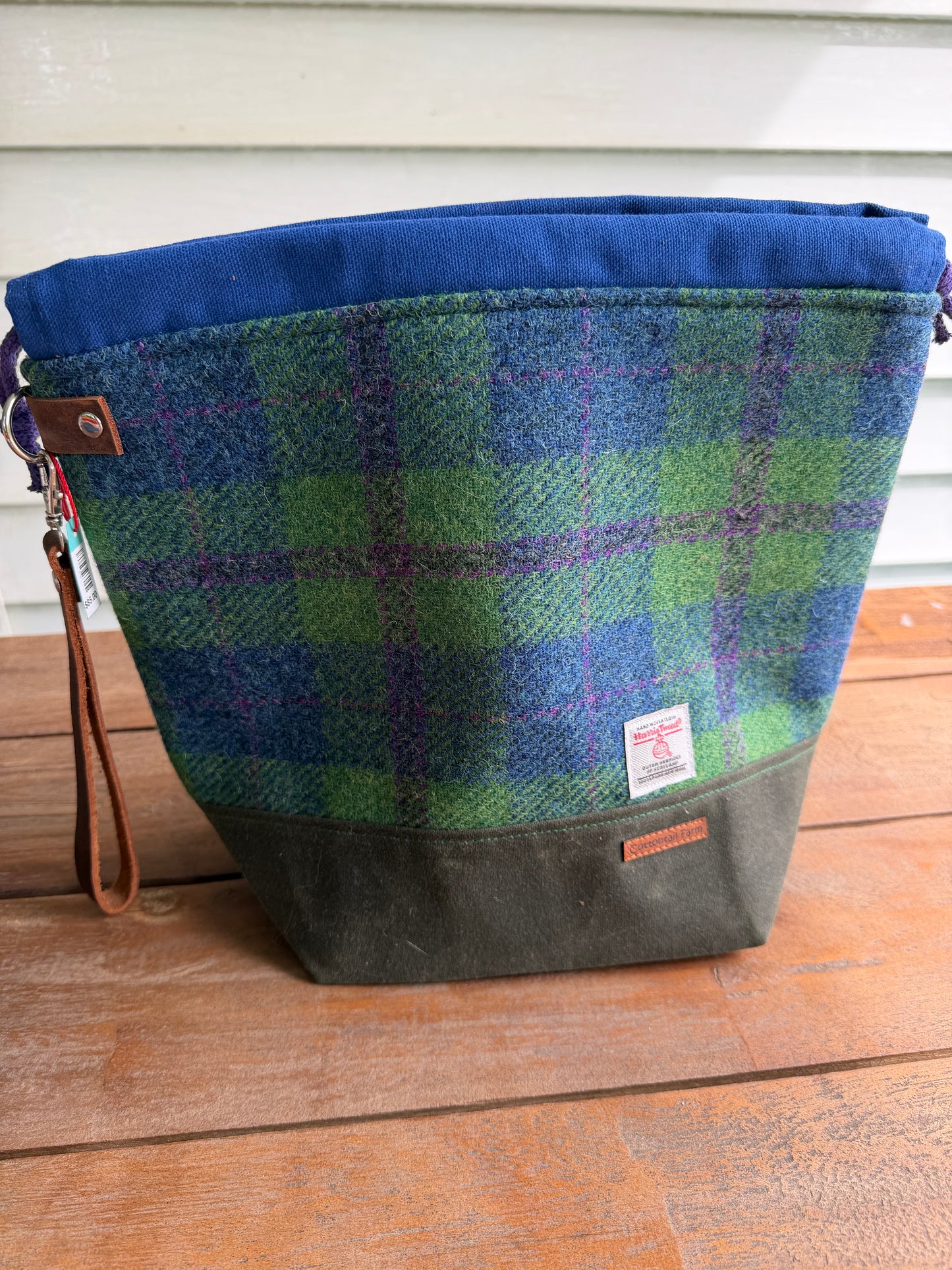 Harris Tweed Medium Drawstring