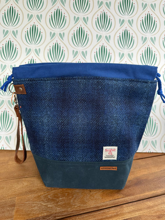 Harris Tweed Medium Drawstring