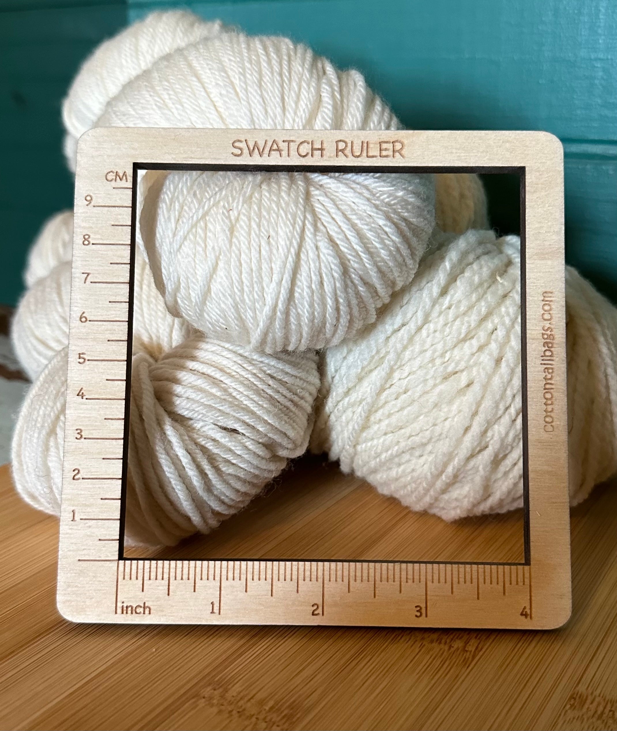 4 Inch Swatch Ruler – Cottontail Bags