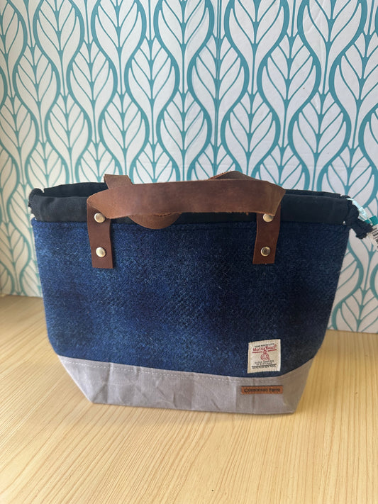 Harris Tweed Double Handle Tote