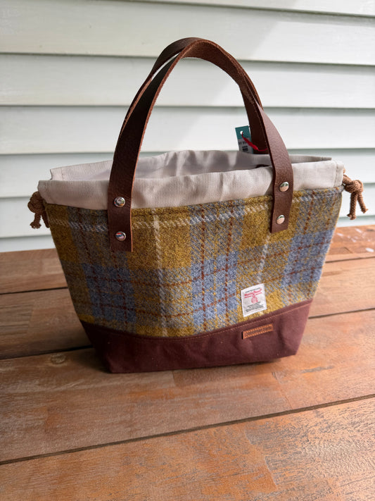 Harris Tweed Double Handle Tote