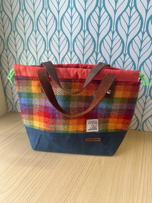 Harris Tweed Double Handle Tote