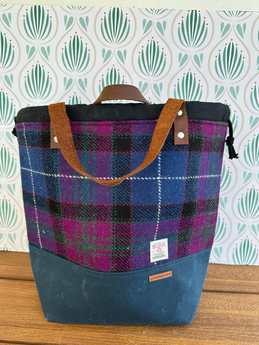 Harris Tweed Large Drawstring