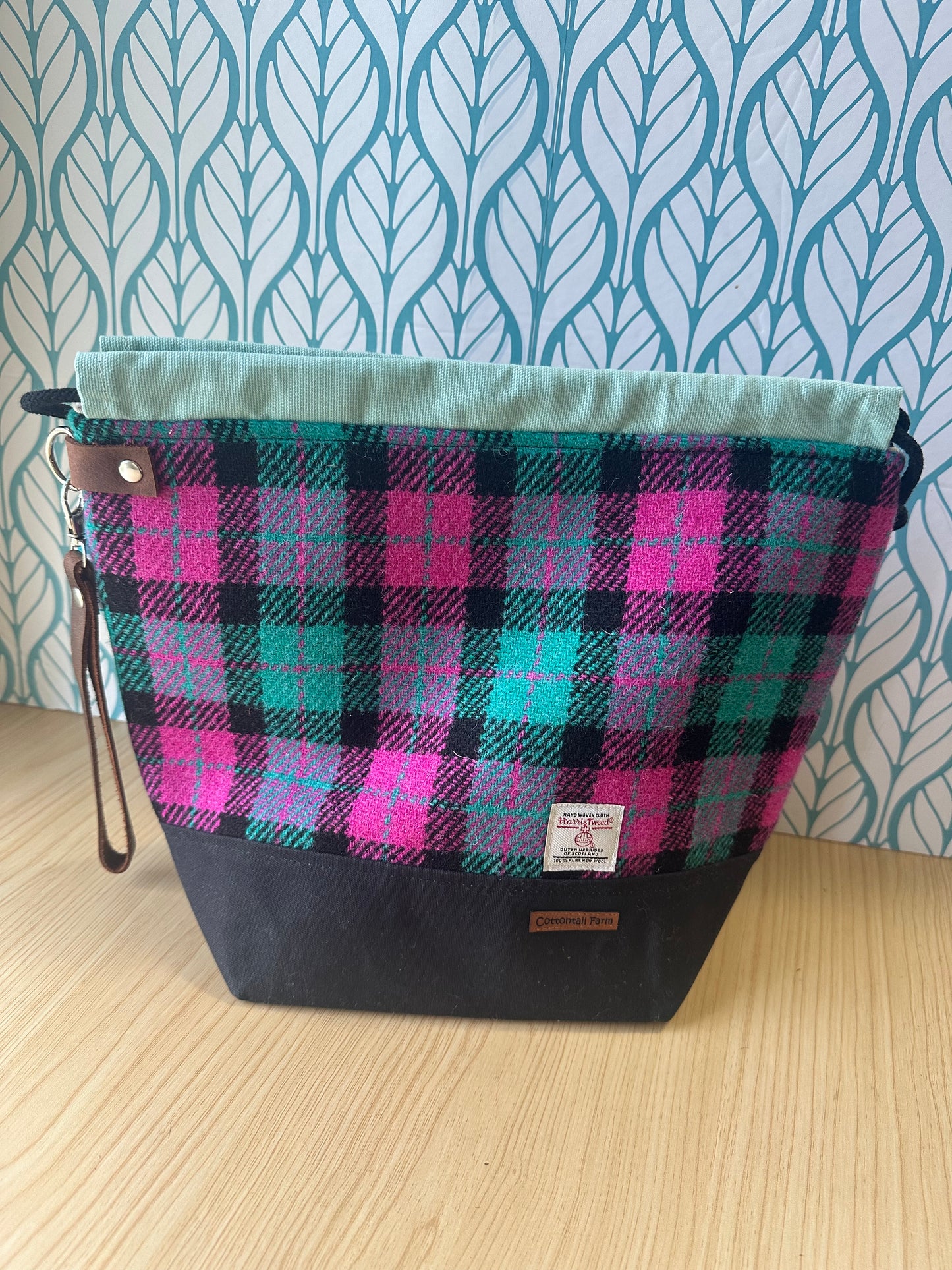Harris Tweed Medium Drawstring