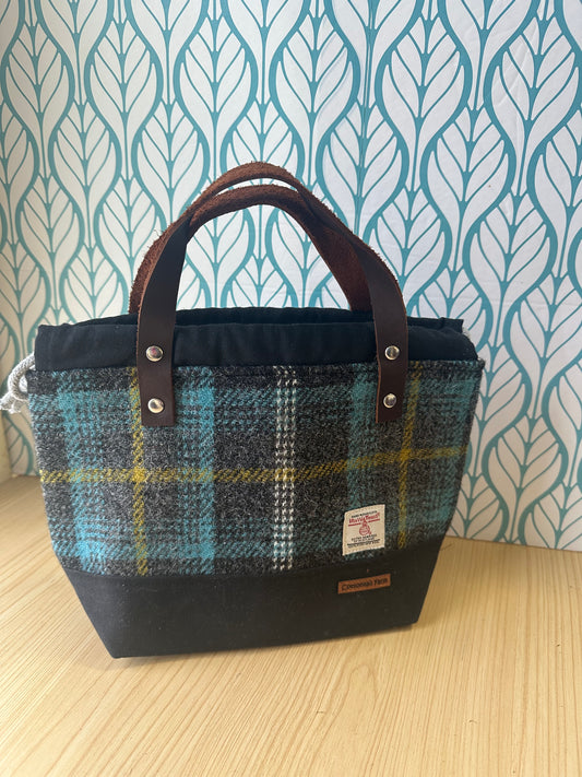 Harris Tweed Double Handle Tote