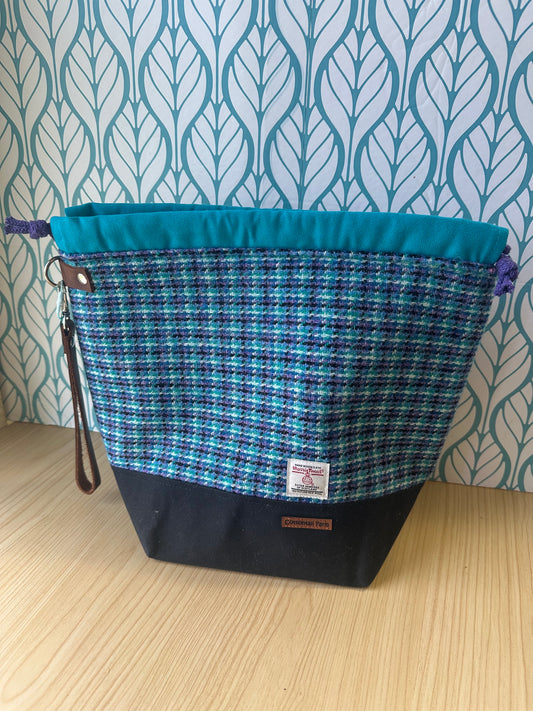 Harris Tweed Medium Drawstring