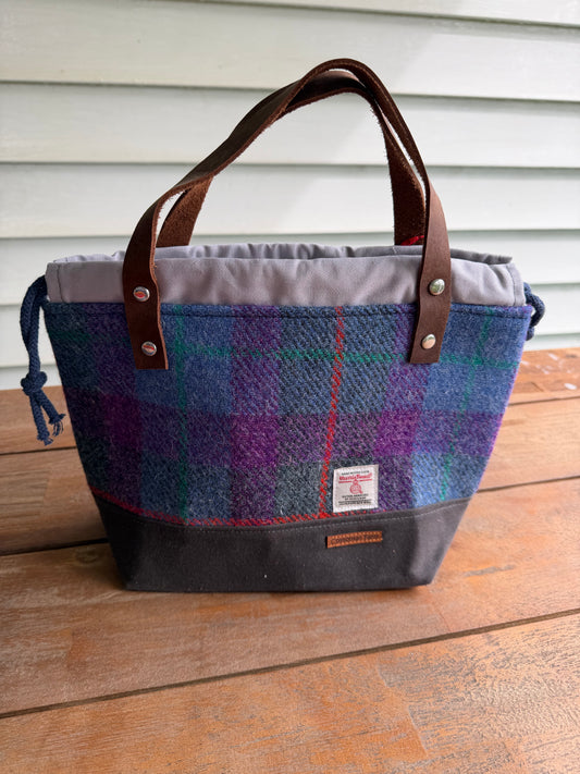 Harris Tweed Double Handle Tote