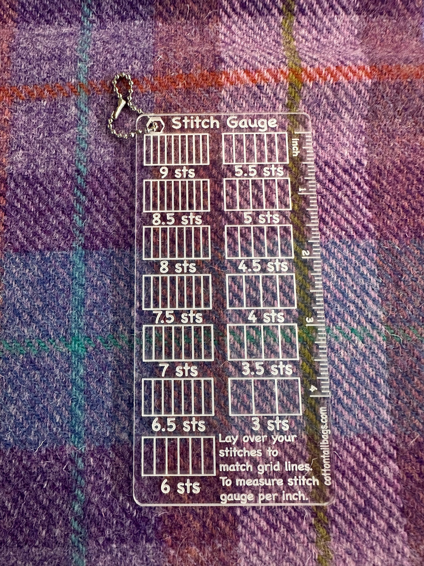 Stitch per Inch Guide