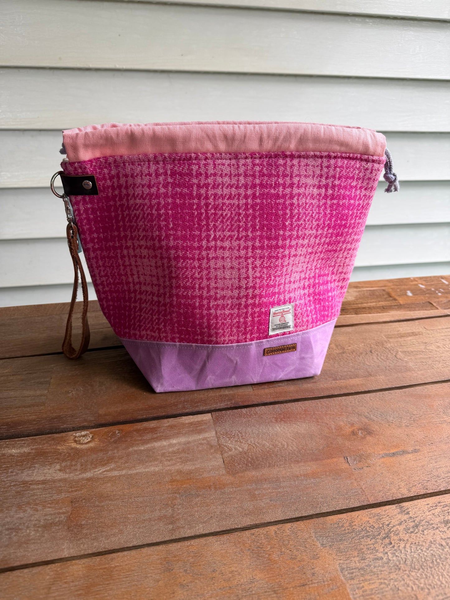 Harris Tweed Medium Drawstring